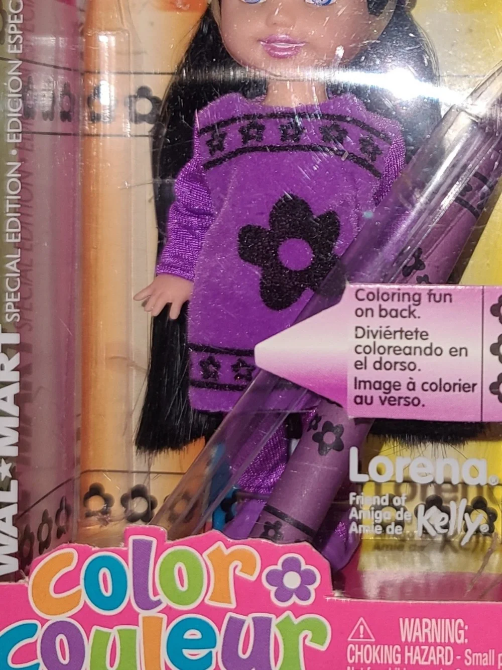 MIB & NRFB BARBIE KELLY LORENA COLOR #B8132 MATTEL 2003